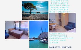 Studio Confort, Plages Proche, Wifi, 2 Lits - Fame Marina Baie Des Anges